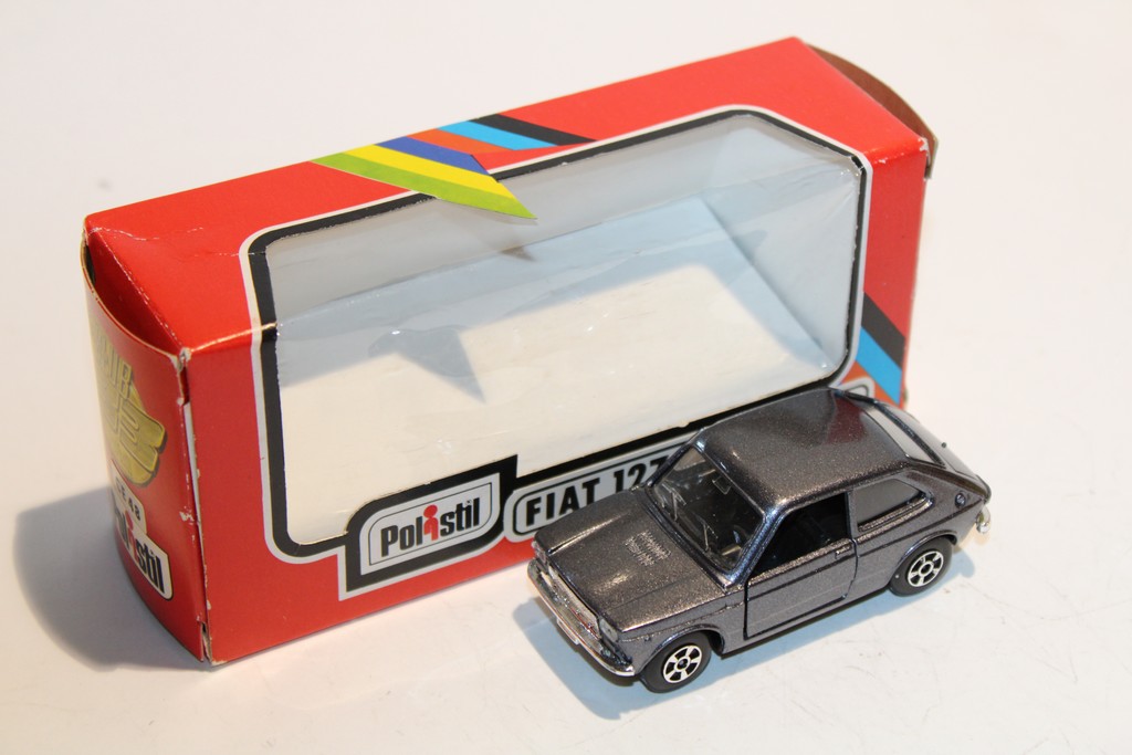 FIAT 127 GRIS 1975 POLISTIL 1/43°