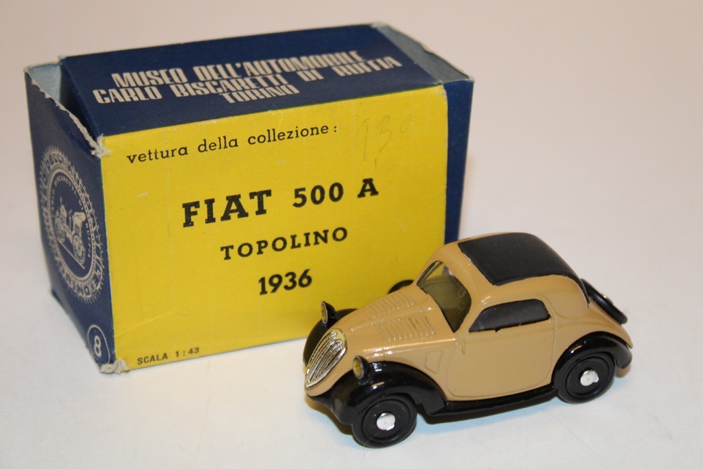 FIAT 500 A TOPOLINO 1936 BEIGE DUGU 1/43°