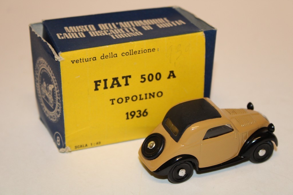 FIAT 500 A TOPOLINO 1936 BEIGE DUGU 1/43°
