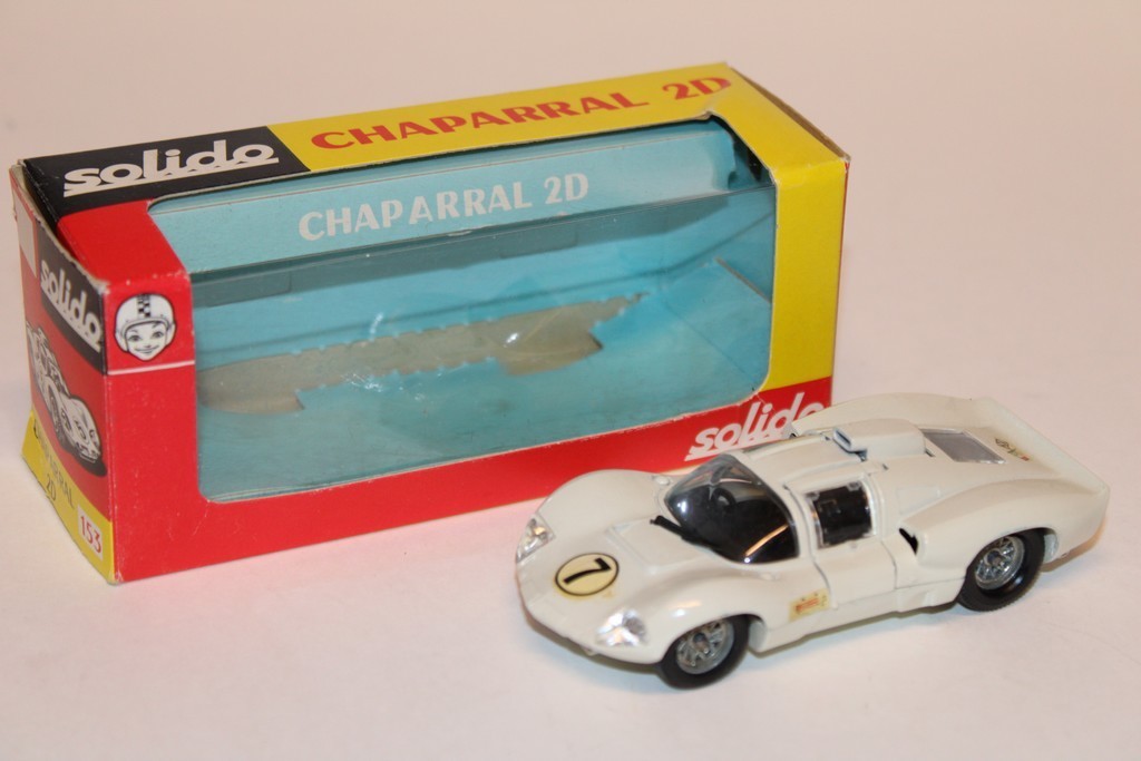 CHAPARRAL 2D BLANC 1967 SOLIDO 1/43°