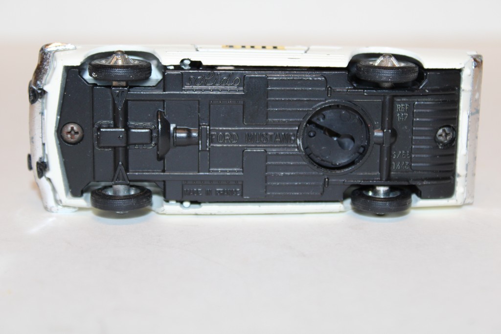 FORD MUSTANG BLANC MONTE-CARLO 1967 SOLIDO 1/43°
