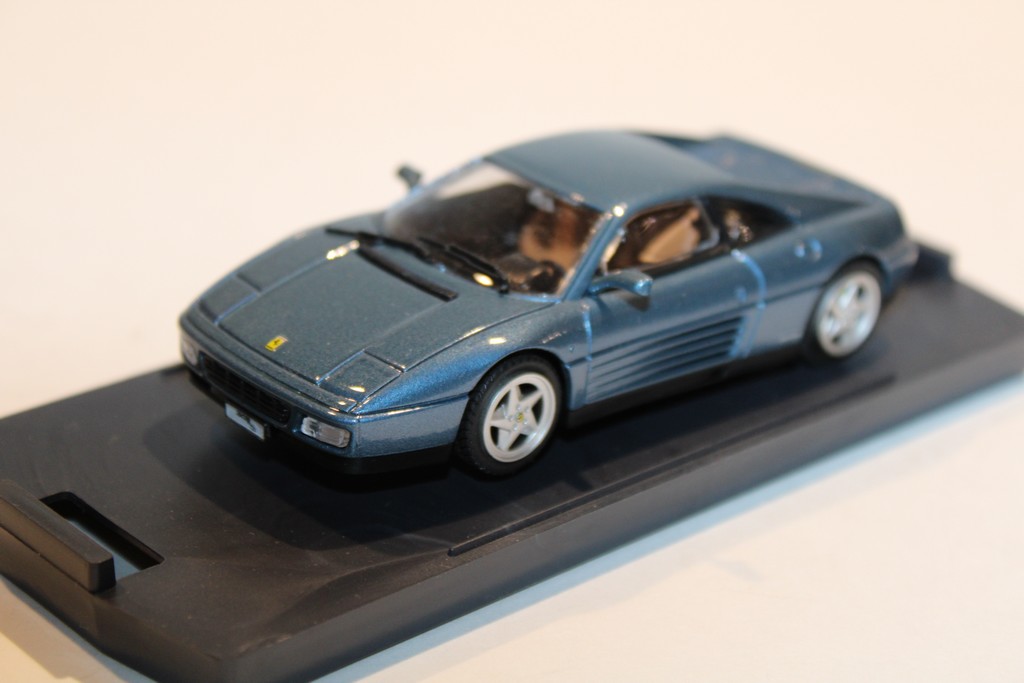 FERRARI 348 TB BLEU BANG 1/43°