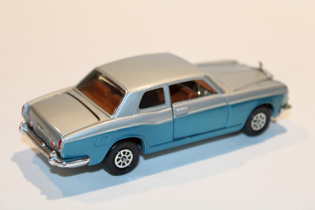 ROLLS ROYCE SILVER SHADOW BICOLORE BLEU GRIS 1968 CORGI 1/43°