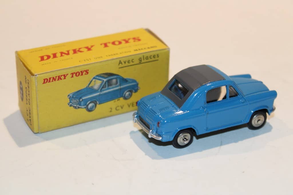 VESPA 400 bleue Ancienne DINKY TOYS 1/43 France réf 24
