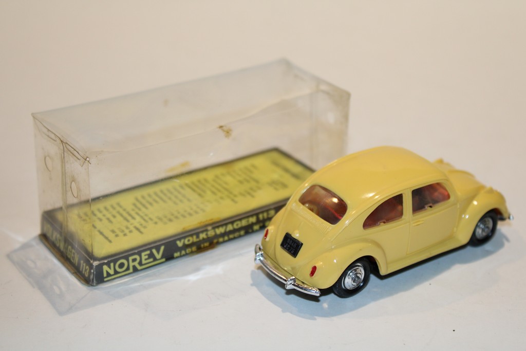 VOLKSWAGEN COCCINELLE 113 JAUNE 1960 NOREV 1/43°