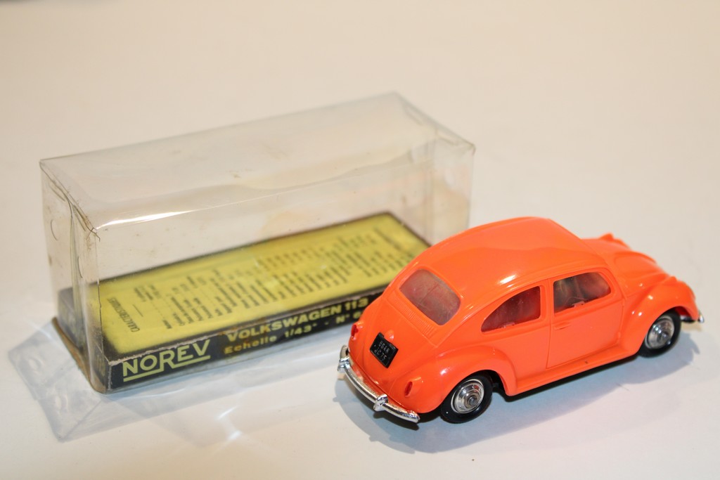 VOLKSWAGEN COCCINELLE 113 ORANGE 1960 NOREV 1/43°