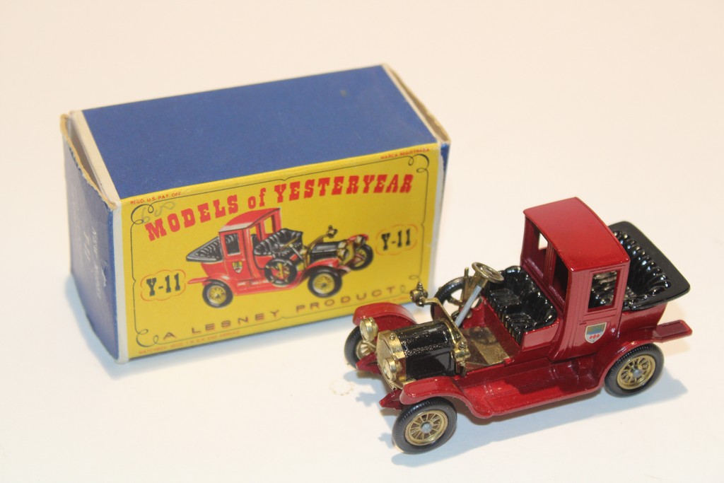 PACKARD LANDAULET ROUGE 1912 LESNEY 1/43°