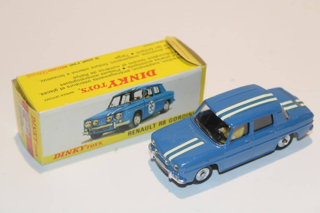DINKY TOYS 1414 RENAULT R8 GORDINI AUTHENTIQUE