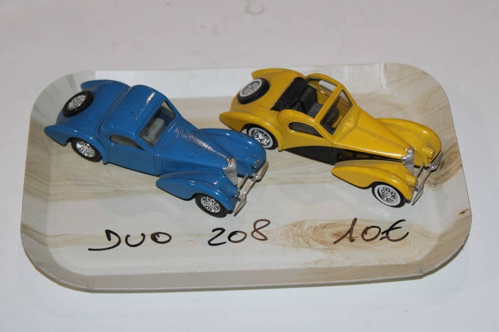 Coffret Duo Solido 1/43 – Mercedes 540 K + Porsche 928 – Neuf En Métal (déstockage)