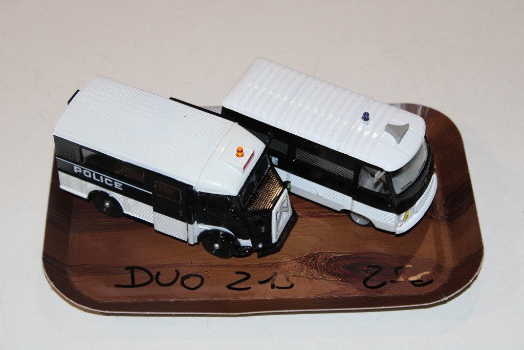DUO FOURGON POLICE 1/43°