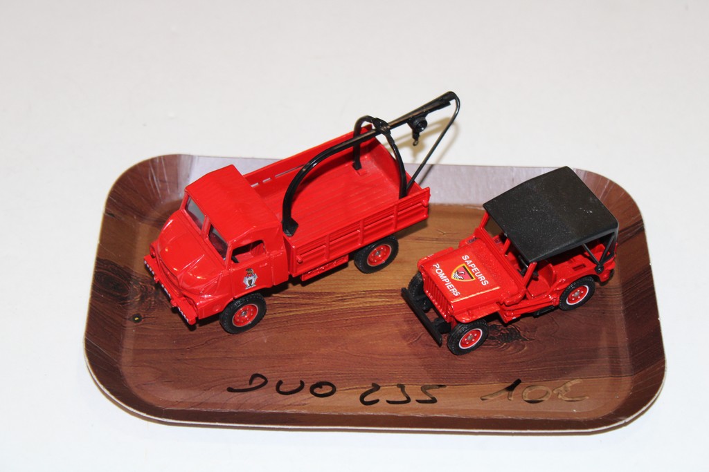 DUO POMPIERS SOLIDO 1/43°