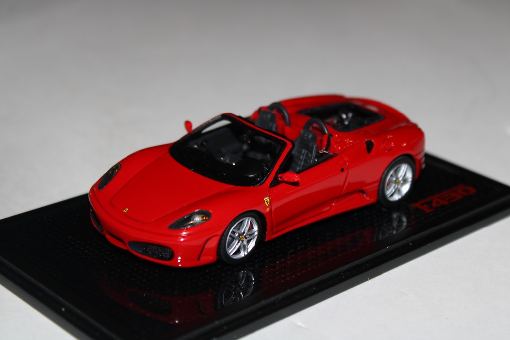 FERRARI F430 SPYDER ROUGE 1/43°