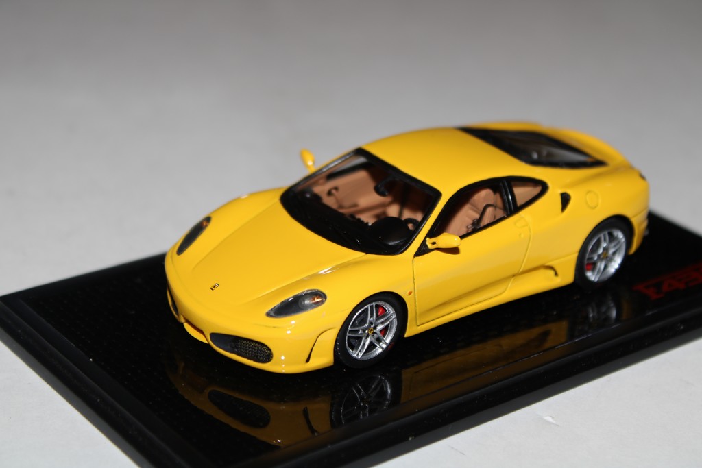 FERRARI F430 JAUNE RED LINE 1/43°