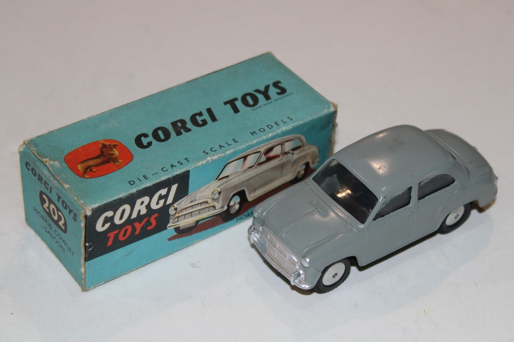 MORRIS COWLEY SALOON GRIS 1950 CORGI 1/43°