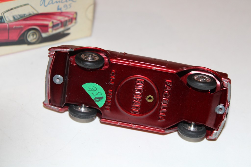FACEL VEGA FACELIA ROUGE 1963 CIJ 1/43°