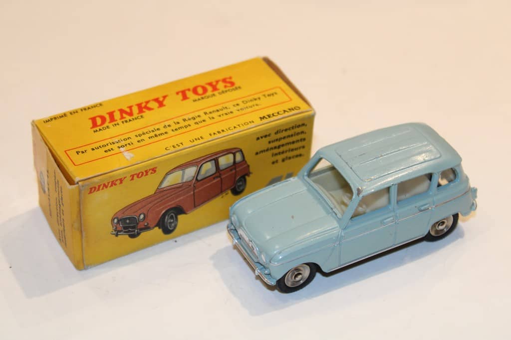 Dinky toys France - Renault 4tl, couleur bleu ciel - bel état en boite
