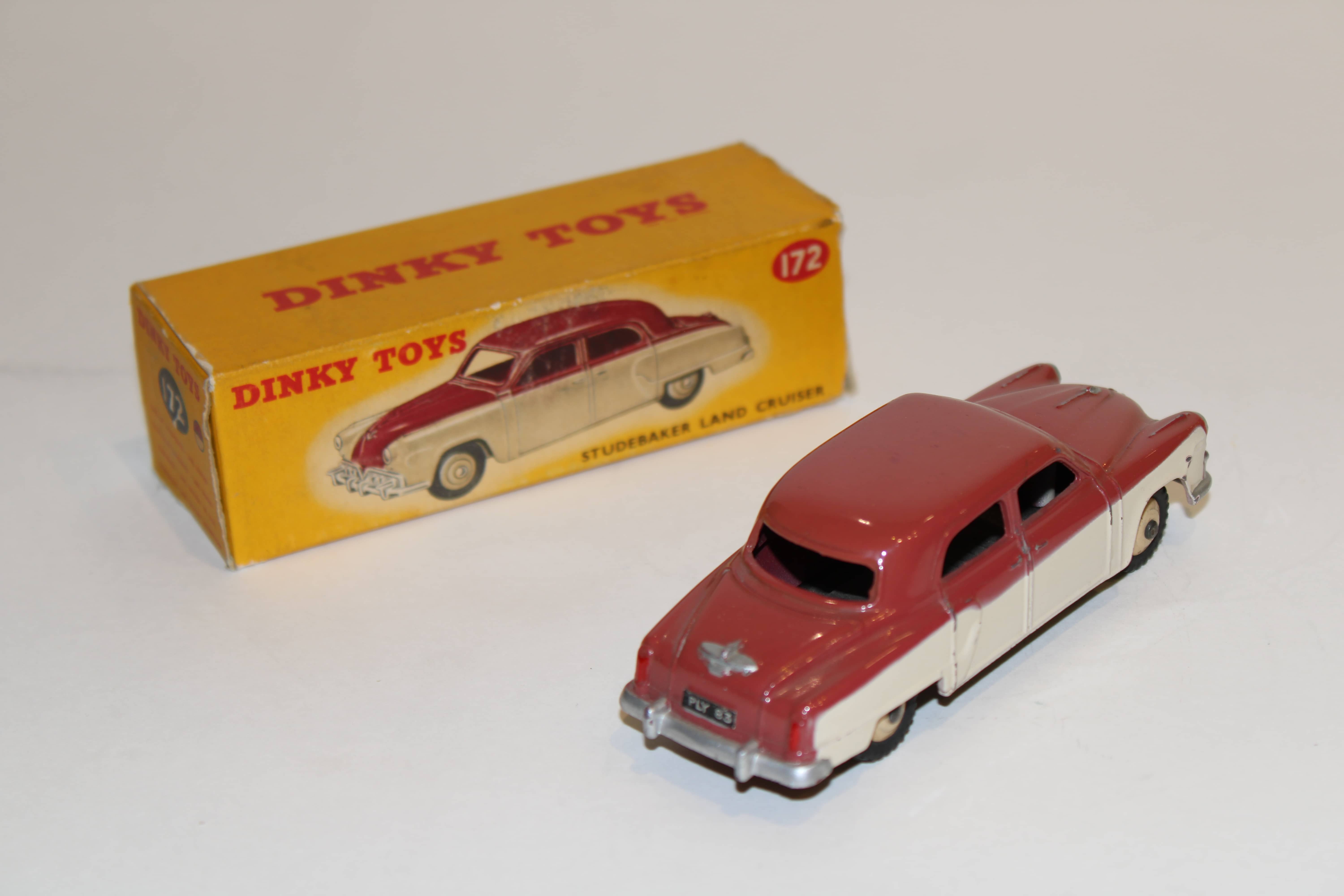 Dinky Toys 1/43 – Studebaker Pick-up – Meccano – Jaune Et Rouge – Ancien