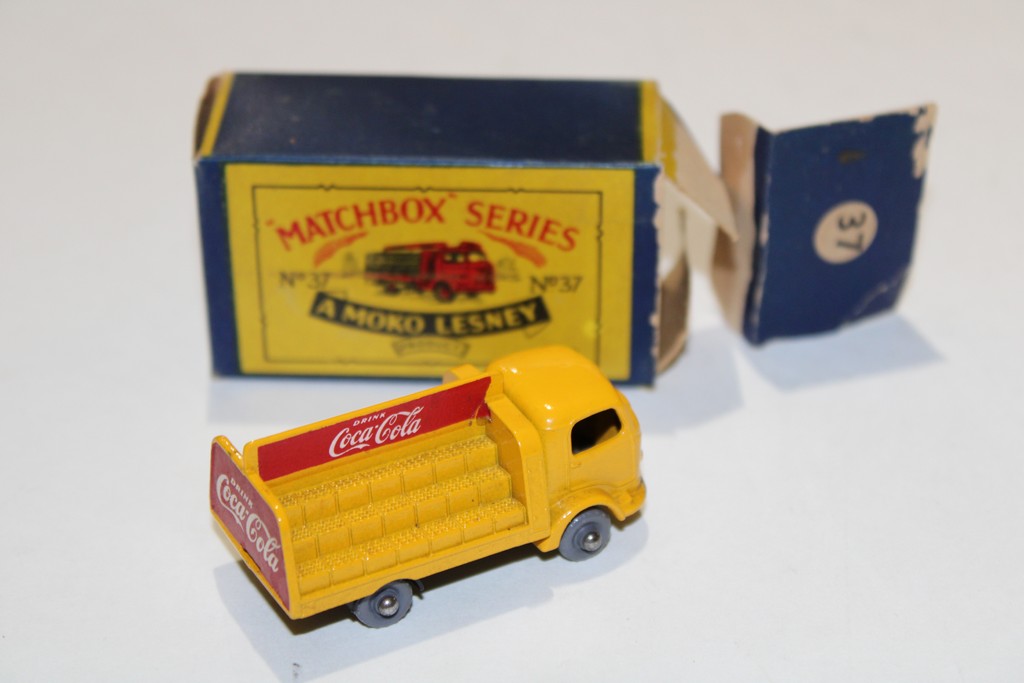 KARRIER BANTAM 2 TON COCA COLA MATCHBOX 1/64°