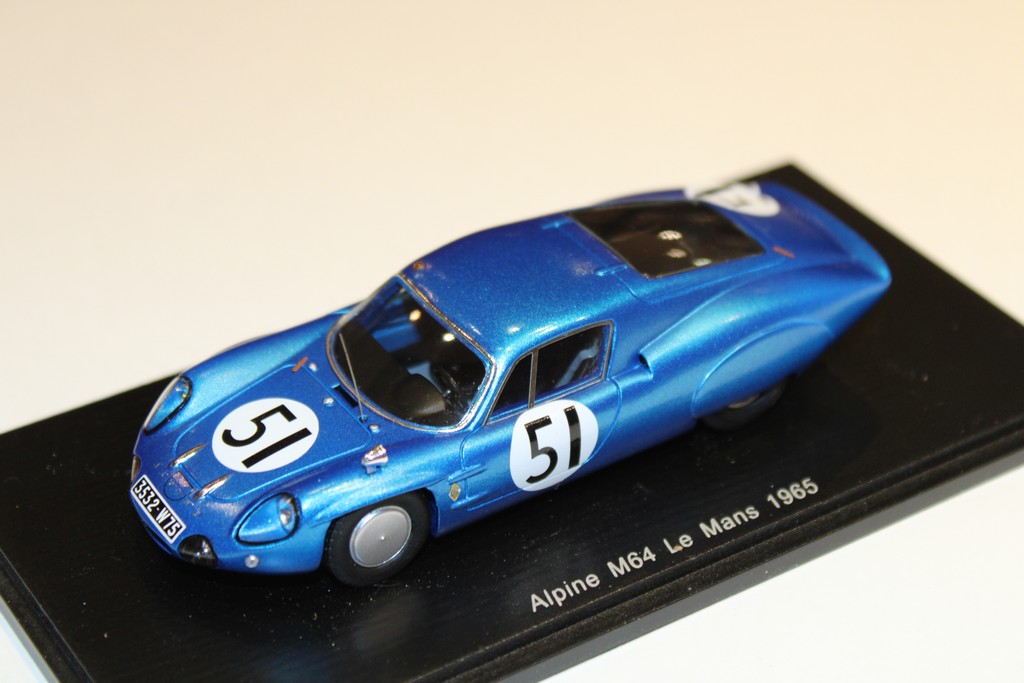 ALPINE M64 LE MANS 1965 - SPARK 1/43