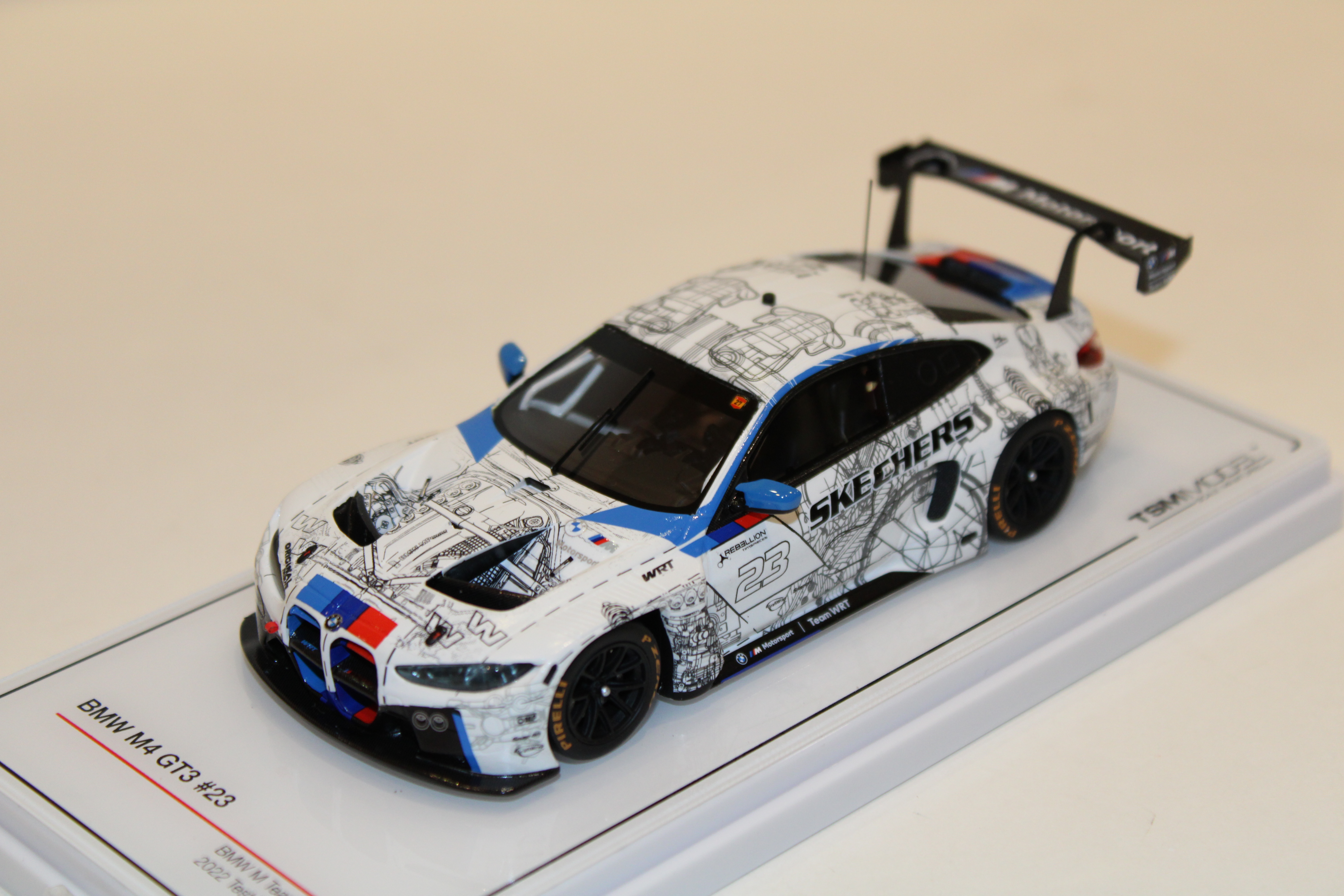 BMW M4 GT3 N°23 2022 - TSM 1/43
