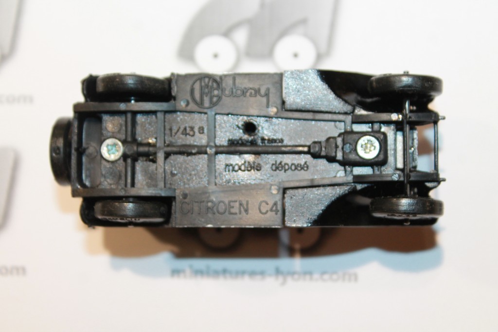 CITROEN C4 F&R 1979 DUBRAY 1/43°