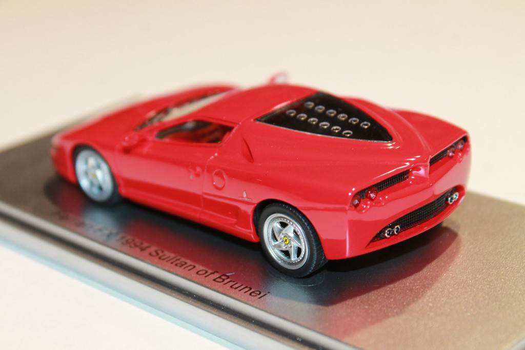 FERRARI FX ROUGE SULTAN DE BRUNEL 1994 KESS 1/43°