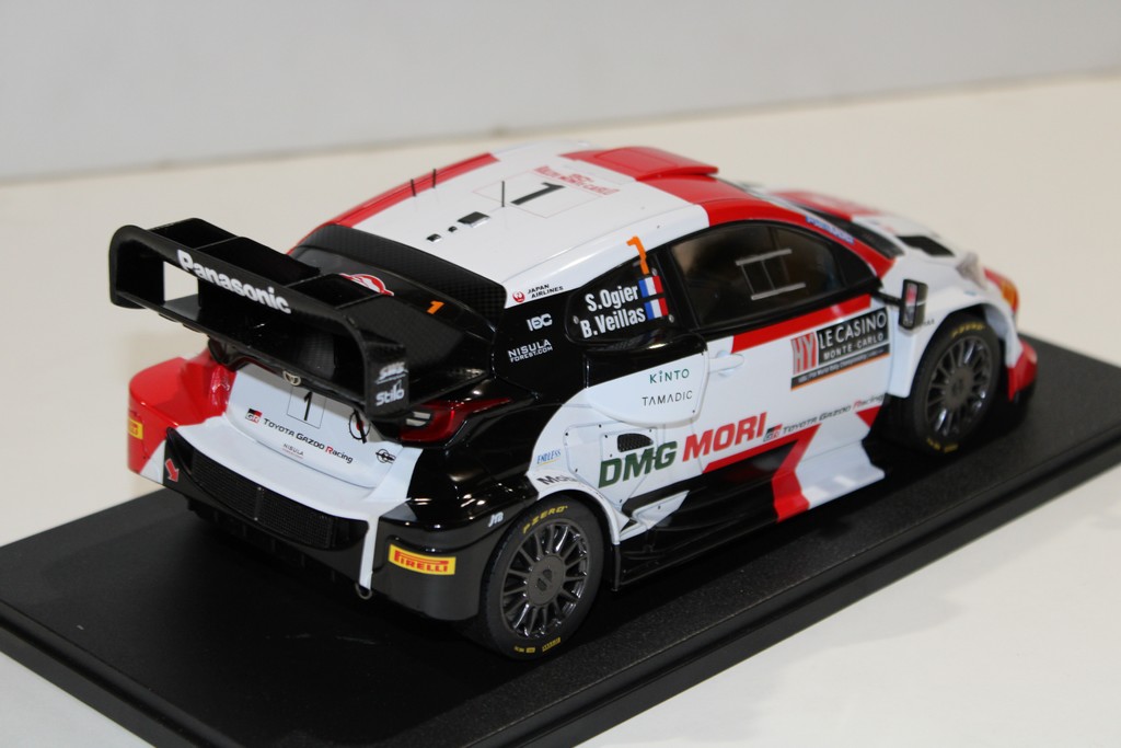 TOYOTA GR YARIS RALLY N°1 2022 - IXO 1/18