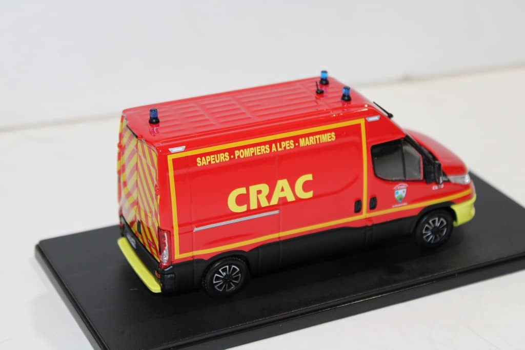 IVECO DAILY MY 2019 CRAC SDIS 06 ELIGOR 1/43 Réf 117213 - La Boutique D'ALAIN