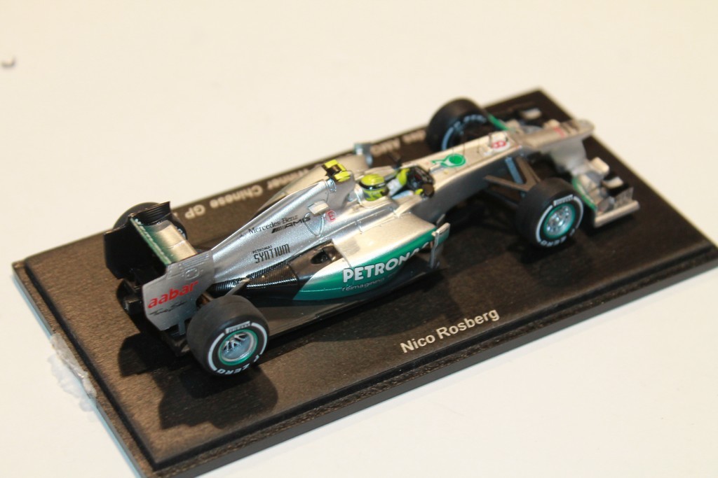 MERCEDES AMG W03 ROSBERG WIN CHINA GP 2012 SPARK 1/43°