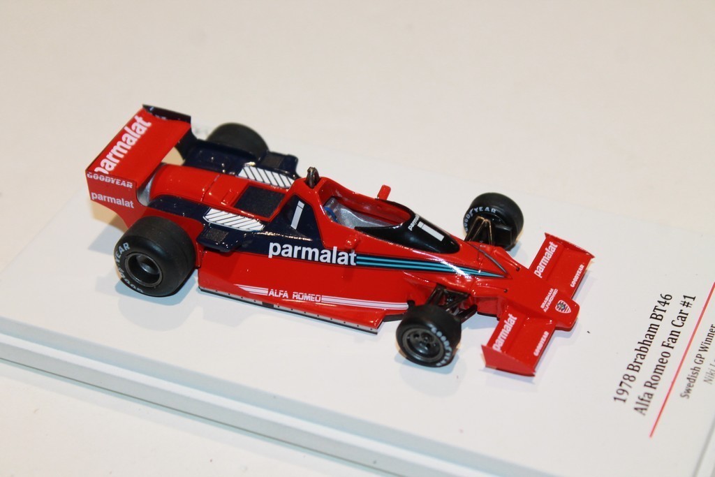 BRABHAM BT46 ALFA ROMEO N°1 LAUDA 1978 TSM 1/43°