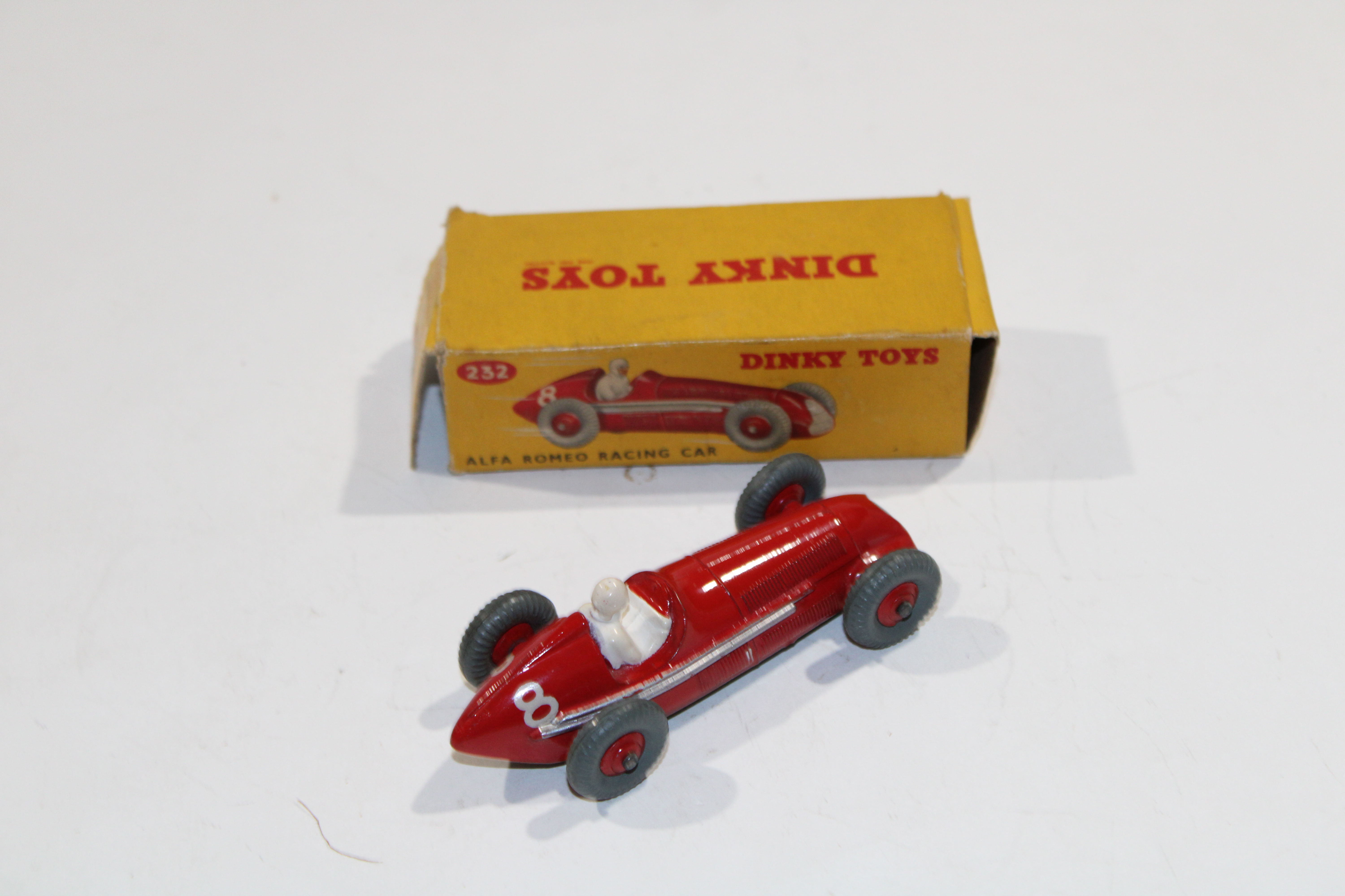 ALFA ROMEO RACING CAR DINKY TOYS 1955 1/43°