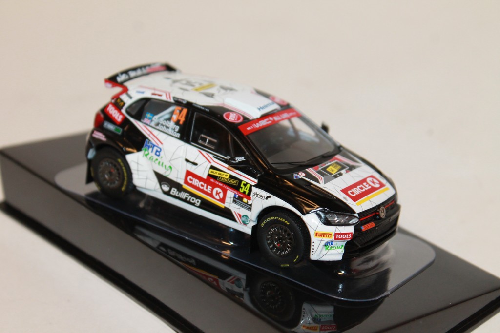 VOLKSWAGEN POLO GTi R5 N°54 RALLYE WALES GB IWO 1/43°