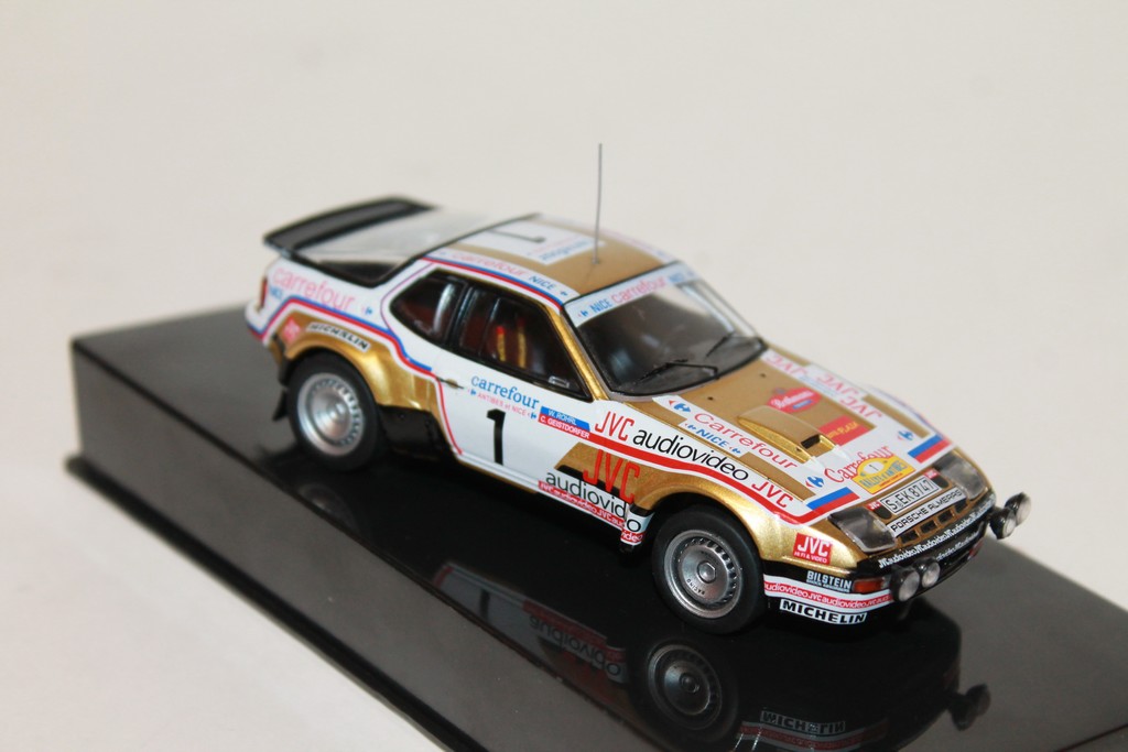 PORSCHE 924 CARRERA GTS N°1 RALLYE D'ANTIBES 1981 IXO 1/43°