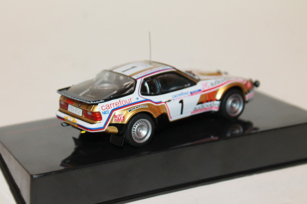 PORSCHE 924 CARRERA GTS N°1 RALLYE D'ANTIBES 1981 IXO 1/43°