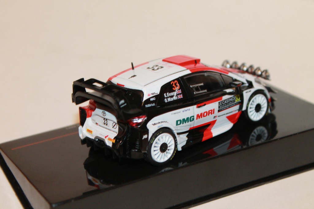 TOYOTA YARIS WRC N°33 2E RALLYE MONTE-CARLO 2021 IXO 1/43°