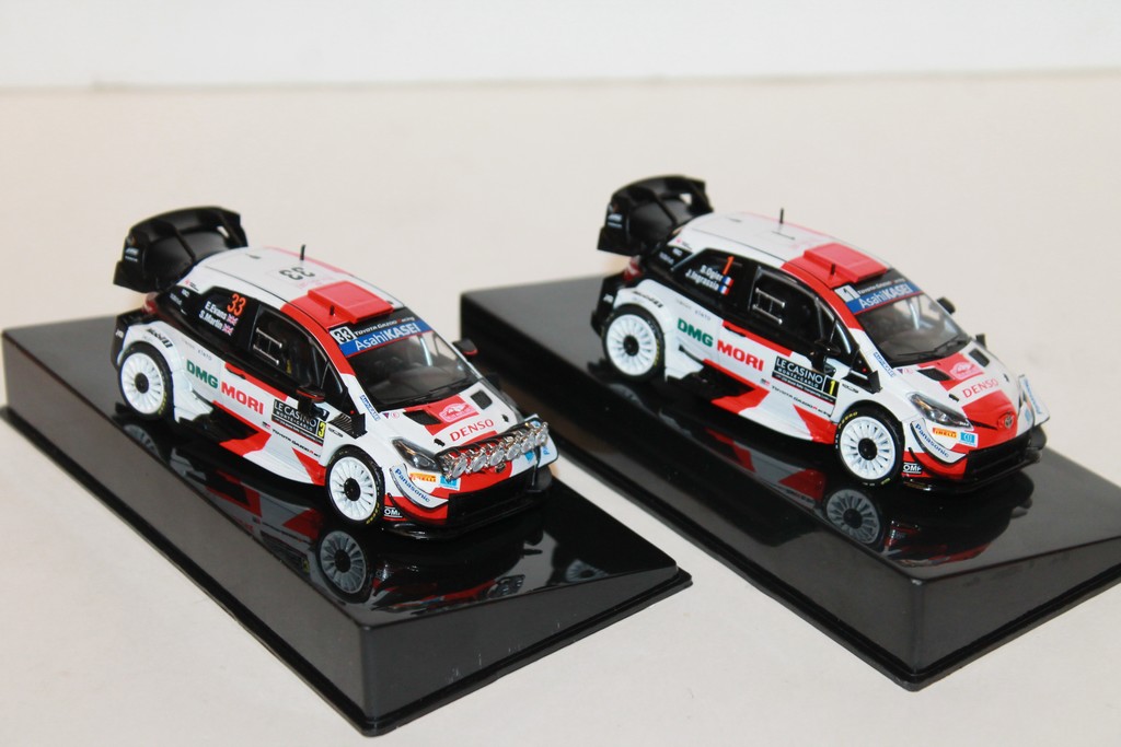 TOYOTA YARIS WRC N°33 2E RALLYE MONTE-CARLO 2021 IXO 1/43°