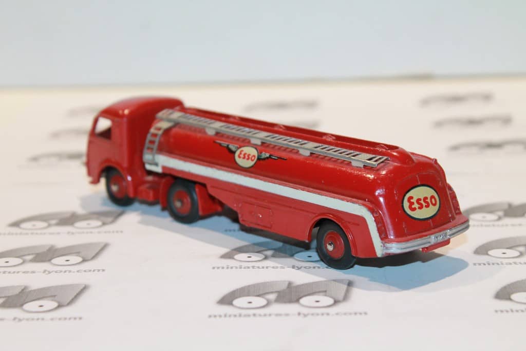 Dinky Toys 32C Tracteur Citerne ESSO Panhard Titan - Rouge 1:43 - Original