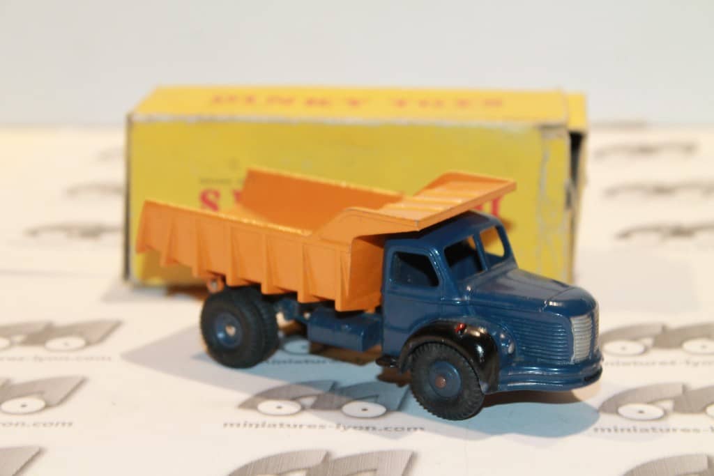 Dinky Toys Berliet GLM Benne Carrières - Modèle Réduit Neuf - Année 1955 - Véhicule Vintage De Collection