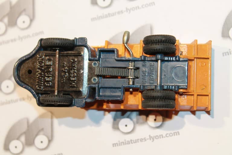 Dinky Toys 34A - Berliet Benne Carrières - Bleu - Échelle 1/43 - Avec Boîte