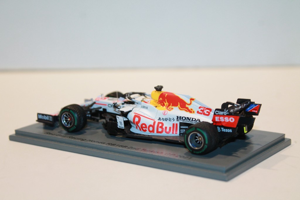 RED BULL RB16B 2nd GP DE TURQUIE 2021 VERSTAPPEN SPARK 1/43°