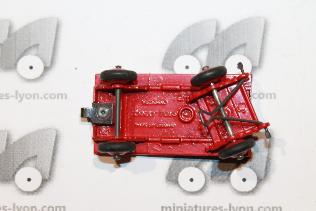DINKY TOYS TRAILER ROUGE DINKY TOYS 1/43°
