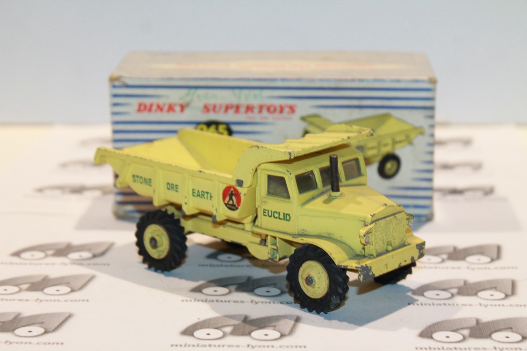 EUCLID REAR DUMP TRUCK DINKY TOYS 1/43°