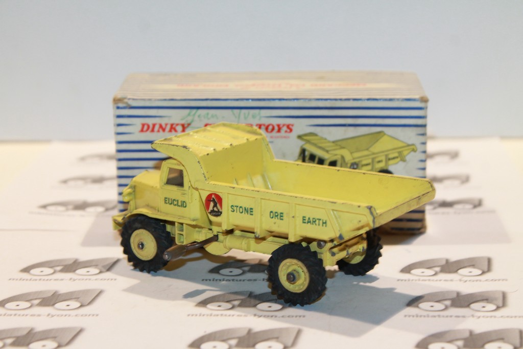 EUCLID REAR DUMP TRUCK DINKY TOYS 1/43°