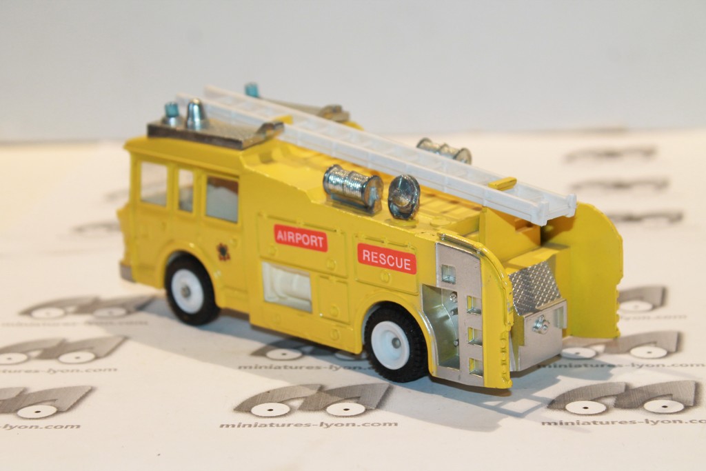 ERF FIRE TENDER JAUNE DINKY TOYS 1/43°