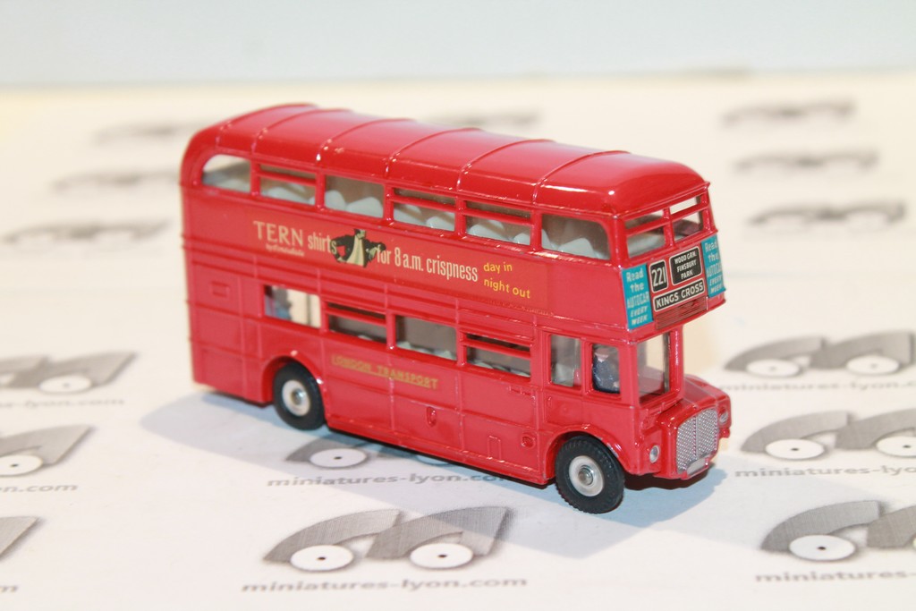 ROUTEMASTER BUS LONDON TRANSPORTS TERN SHIRTS DINKY TOYS 1/43°