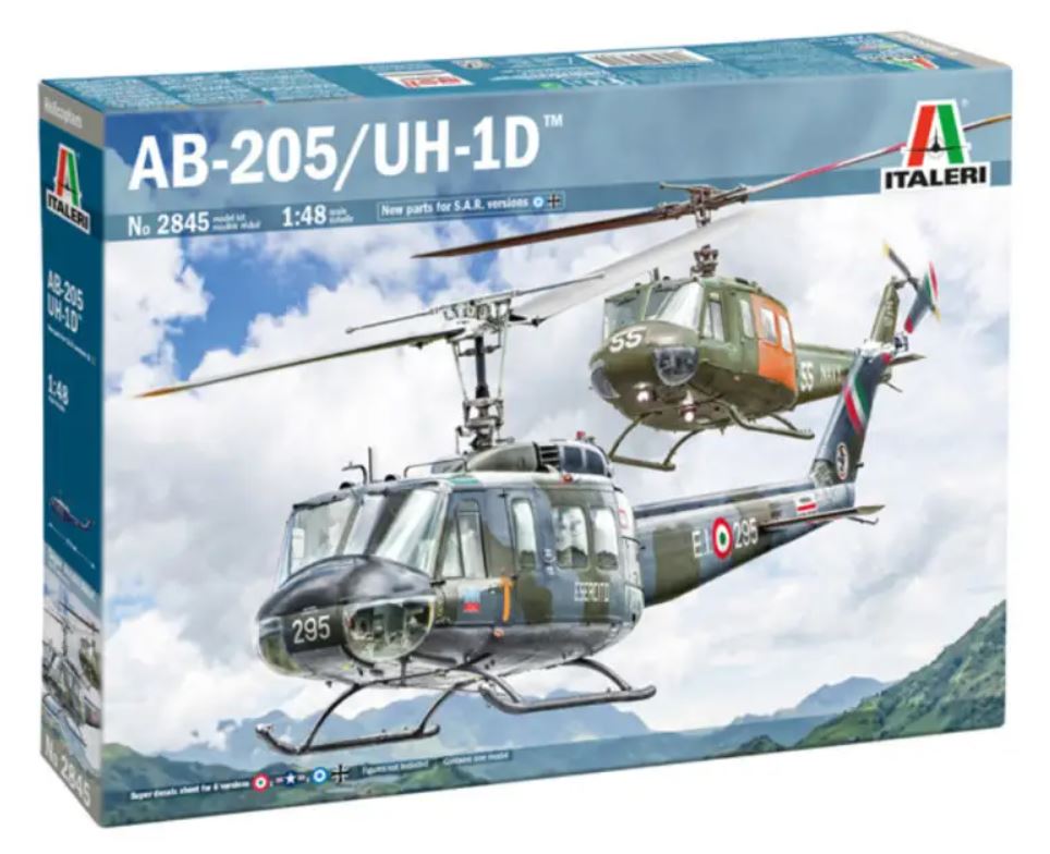 Hélicoptère AB-205 / UH-1d "SAR" - Italeri 1/48