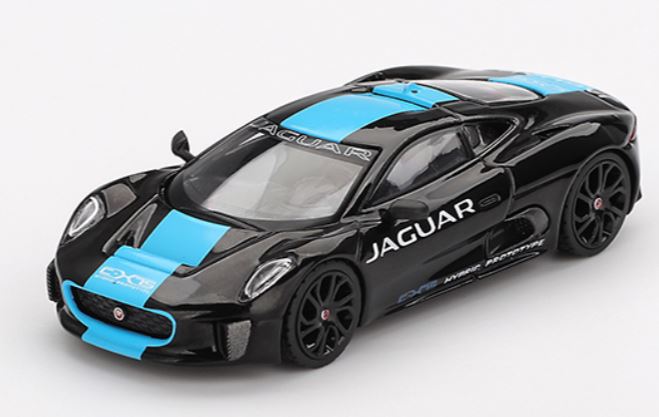 Jaguar C-X75 Black MiniGT 1/64