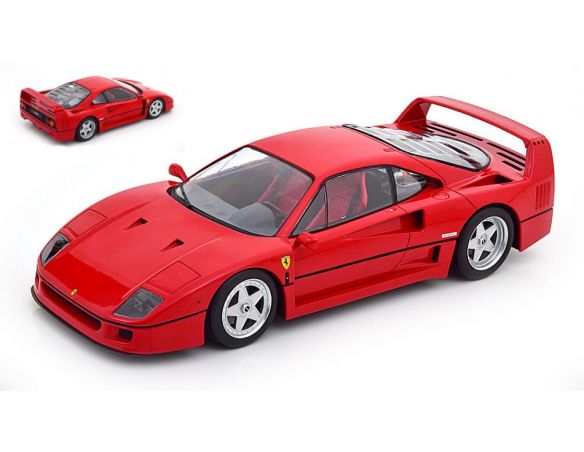 FERRARI F40 ROUGE 1987 KK SCALE 1/18°