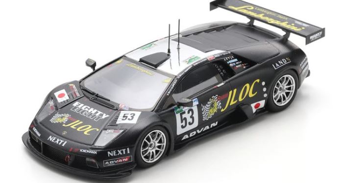 Lamborghini Murcielago R-GT LM 53 24 Heures du Mans 2007 Spark 1/43