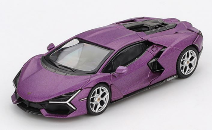 Lamborghini Revuelto Viola 30th Matte MiniGT 1/64